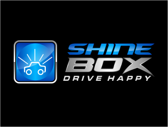 SHINE BOXX logo design by evdesign