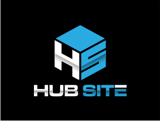 Hub Site logo design by evdesign