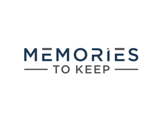 Memories to Keep logo design by Zhafir