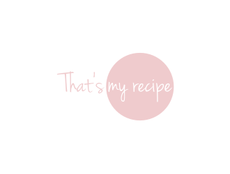 That’s my recipe logo design by Barkah