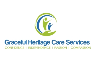 Graceful Heritage Care Services logo design by ElonStark