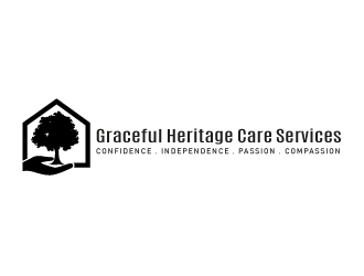Graceful Heritage Care Services logo design by MonkDesign