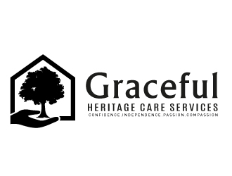 Graceful Heritage Care Services logo design by MonkDesign