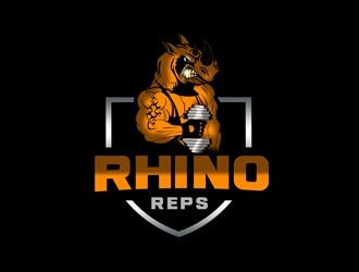Rhino Reps logo design by bougalla005