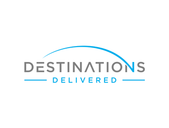 Destinations Delivered logo design by ndaru