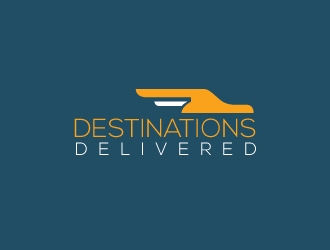 Destinations Delivered logo design by artbitin