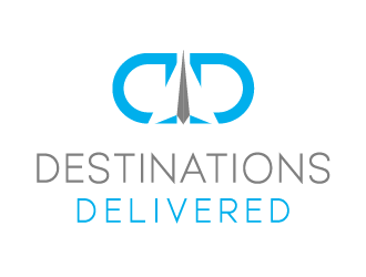 Destinations Delivered logo design by axel182
