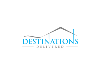 Destinations Delivered logo design by Barkah