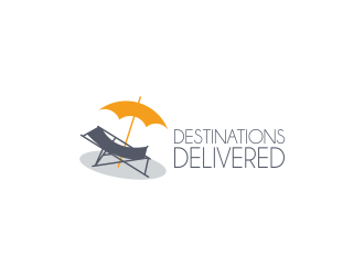 Destinations Delivered logo design by SmartTaste