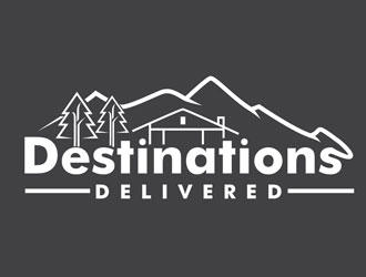 Destinations Delivered logo design by LogoInvent