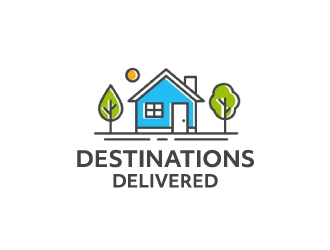 Destinations Delivered logo design by nehel
