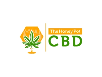 The Honey Pot CBD logo design by wongndeso