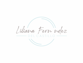 Liliana Fernández del Castillo logo design by checx