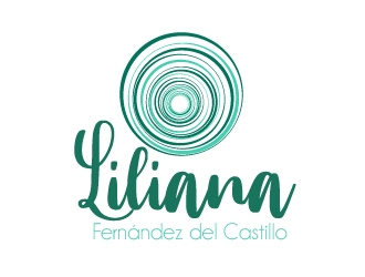 Liliana Fernández del Castillo logo design by ElonStark
