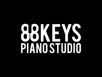 88 Keys Piano Studio logo design by sitizen