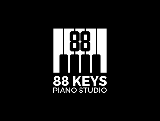 88 Keys Piano Studio logo design by SmartTaste