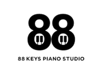 88 Keys Piano Studio logo design by ardistic