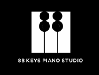 88 Keys Piano Studio logo design by ardistic