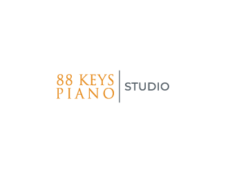 88 Keys Piano Studio logo design by keptgoing