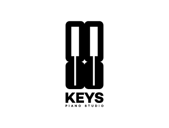 88 Keys Piano Studio logo design by kojic785