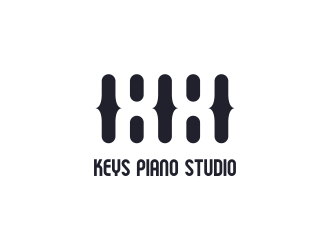 88 Keys Piano Studio logo design by goblin