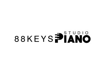88 Keys Piano Studio logo design by SB_Designs