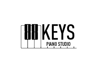 88 Keys Piano Studio logo design by pollo