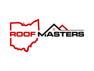 Roof Masters  logo design by lexipej