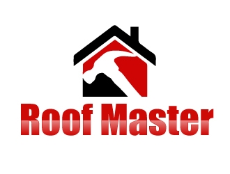 Roof Masters  logo design by ElonStark