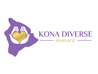 Kona Diverse Massage  logo design by aldesign