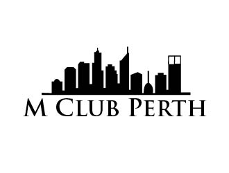 M Club Perth logo design by shravya