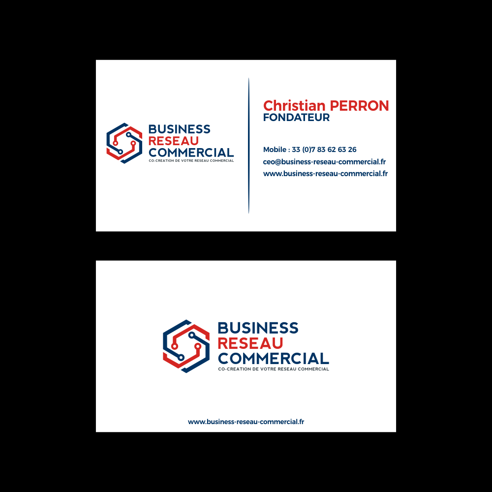 BUSINESS RESEAU COMMERCIAL logo design by creator_studios