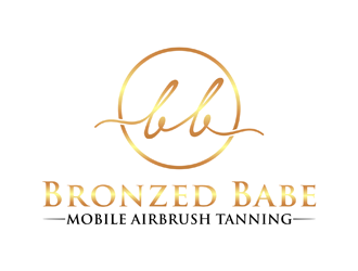 Bronzed Babe  logo design by johana