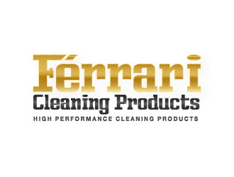 Ferrari Cleaning Products logo design by AYATA