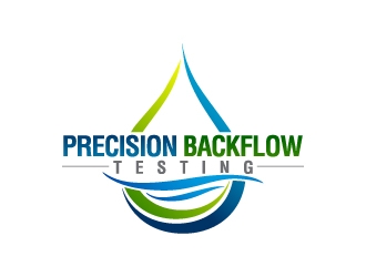 Precision Backflow Testing logo design by J0s3Ph