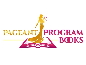 Pageant Program Books logo design by dorijo