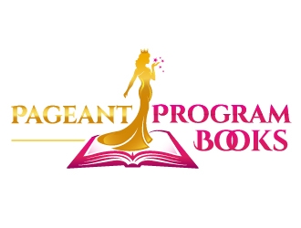 Pageant Program Books logo design by dorijo