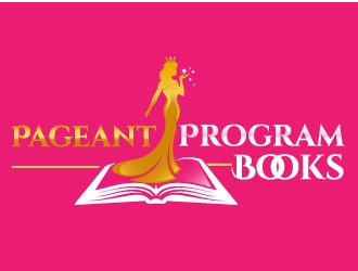 Pageant Program Books logo design by dorijo