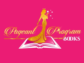 Pageant Program Books logo design by dorijo