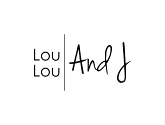 Lou Lou and J logo design by akhi