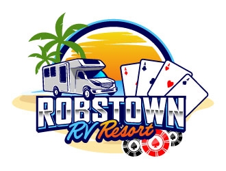 Robstown RV Resort logo design by daywalker