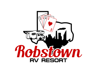 Robstown RV Resort logo design by done