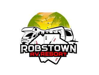 Robstown RV Resort logo design by torresace