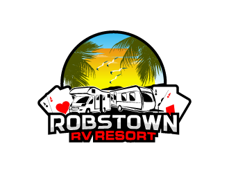 Robstown RV Resort logo design by torresace