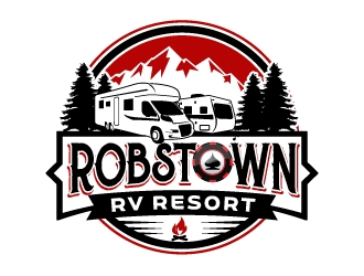 Robstown RV Resort logo design by jaize