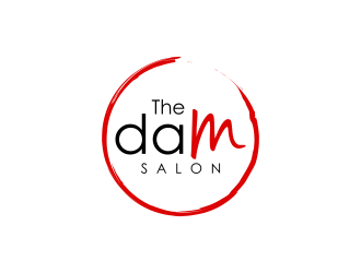 The Dam Salon  logo design by ubai popi