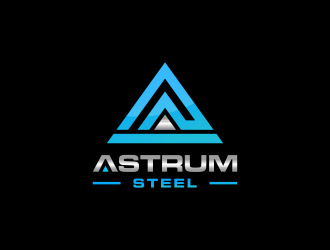 Astrum Steel logo design by haidar