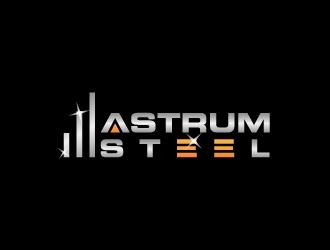 Astrum Steel logo design by wongndeso