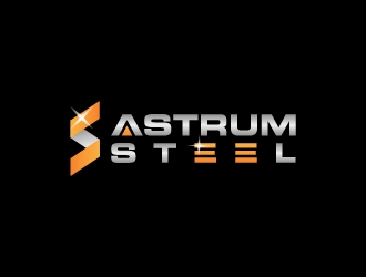 Astrum Steel logo design by wongndeso