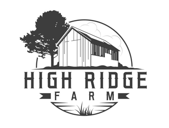 High Ridge Farm logo design by DreamLogoDesign